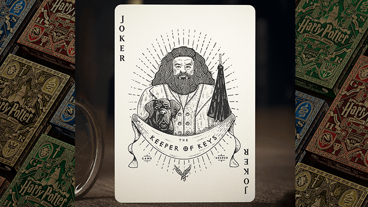 Harry Potter Playing Cards - Gryffindor Playing Cards by Theory11