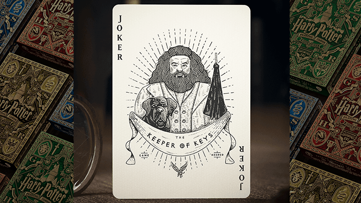 Harry Potter Playing Cards - Hufflepuff Playing Cards by Theory11