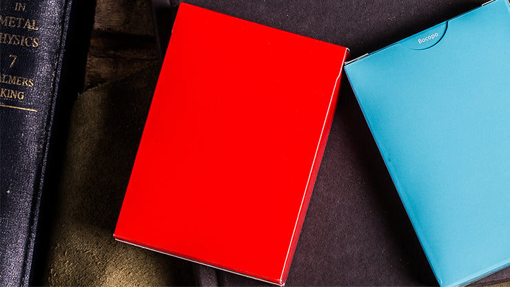 Red Steel Playing Cards by Bocopo Playing Card Co.