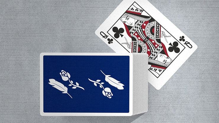 Royal Blue Remedies Playing Cards by Madison x Schneider Playing Cards by RarePlayingCards.com