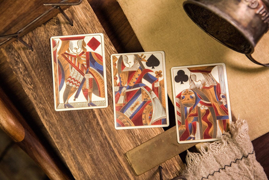Red Reminisce Playing Cards Playing Cards by Ark Playing Cards
