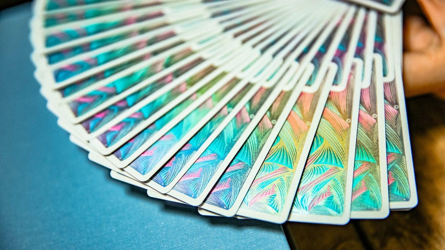 Reminisce Holo Playing Cards Playing Cards by Ark Playing Cards