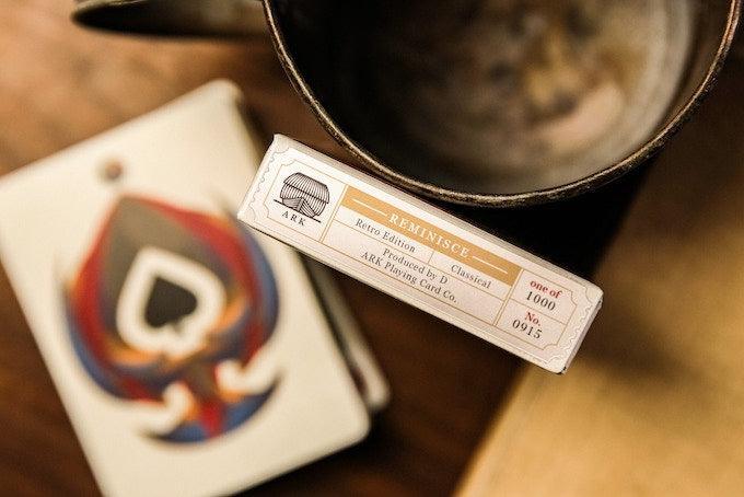 Red Reminisce Playing Cards Playing Cards by Ark Playing Cards