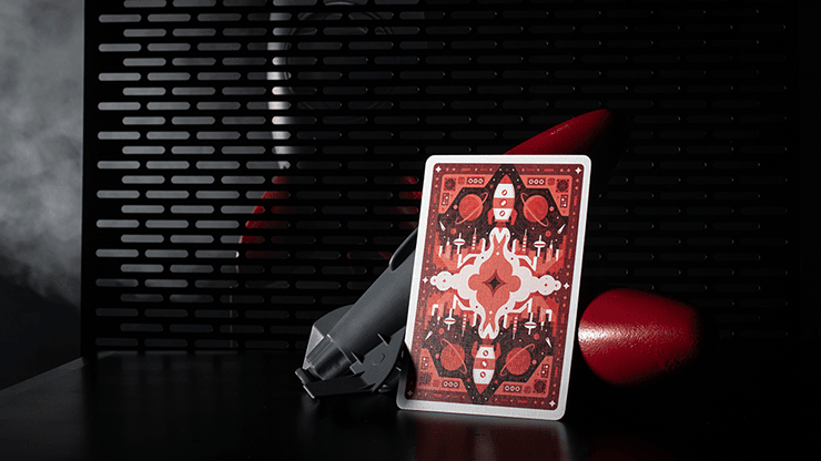 Bicycle Playing Cards - Retro Rocket Playing Cards by Penguin Magic