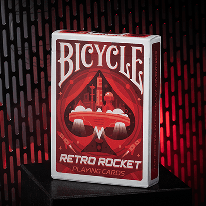 Bicycle Playing Cards - Retro Rocket Playing Cards by Penguin Magic