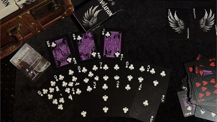 Revelation Black Playing Cards by US Playing Card Co.