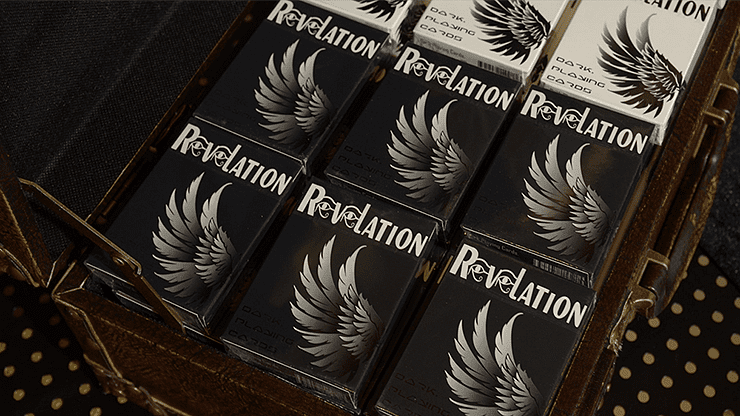 Revelation Black Playing Cards by US Playing Card Co.
