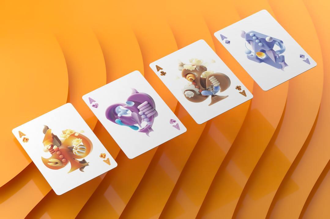 Bicycle Deep Forest Playing Cards by Riffle Shuffle Playing Card Company