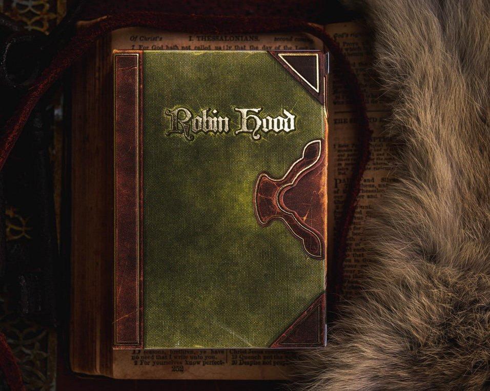 Damaged - Signed Robin Hood Playing Cards Playing Cards by Kings Wild Project