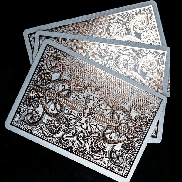 Rose Gold Gatorbacks – Rare Playing Cards Rose Gold Gatorbacks – Rare Playing Cards