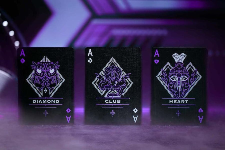 Damaged - Shield Playing Cards Deluxe Edition by Card Mafia Playing Cards by Card Mafia