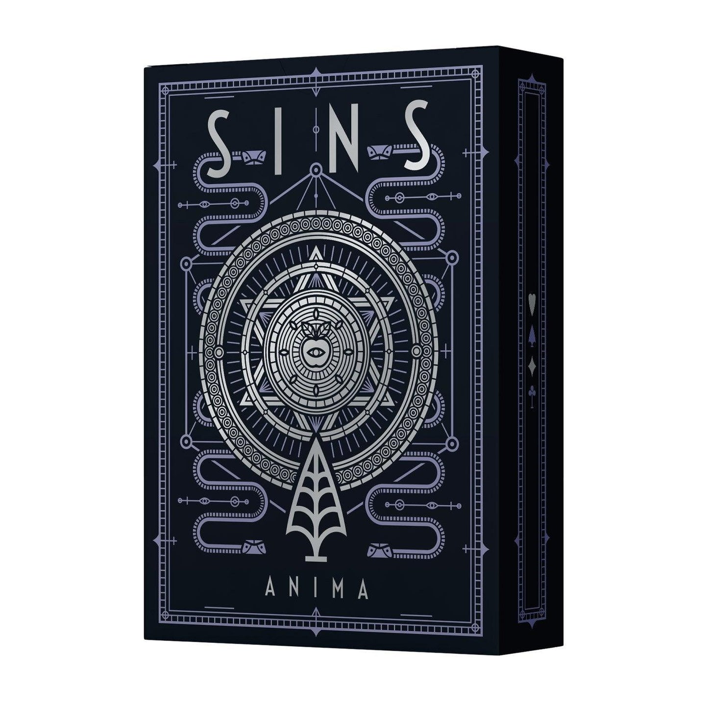 SINS Black Anima playing cards Playing Cards by Thirdway Industries
