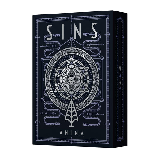 SINS Black Anima playing cards Playing Cards by Thirdway Industries