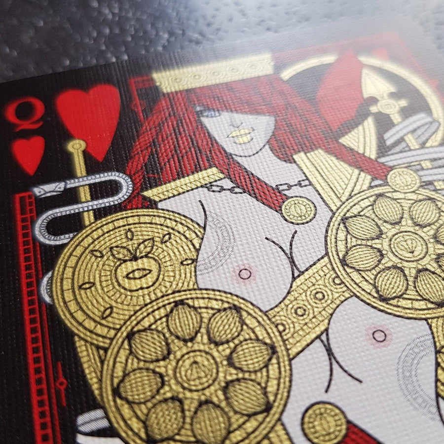 SINS Black Anima playing cards Playing Cards by Thirdway Industries