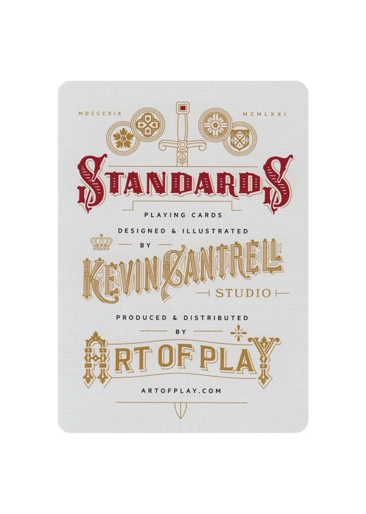 STANDARDS Flag Edition Playing Cards by Art of Play