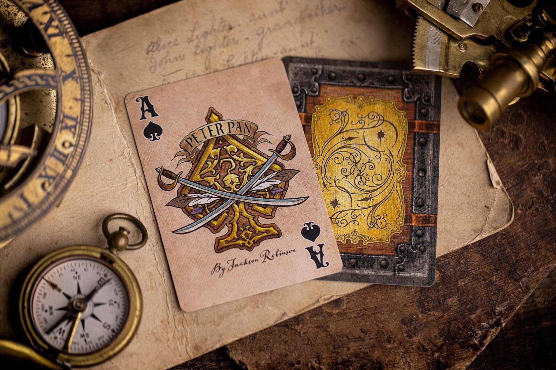 Peter Pan Playing Cards Playing Cards by Kings Wild Project