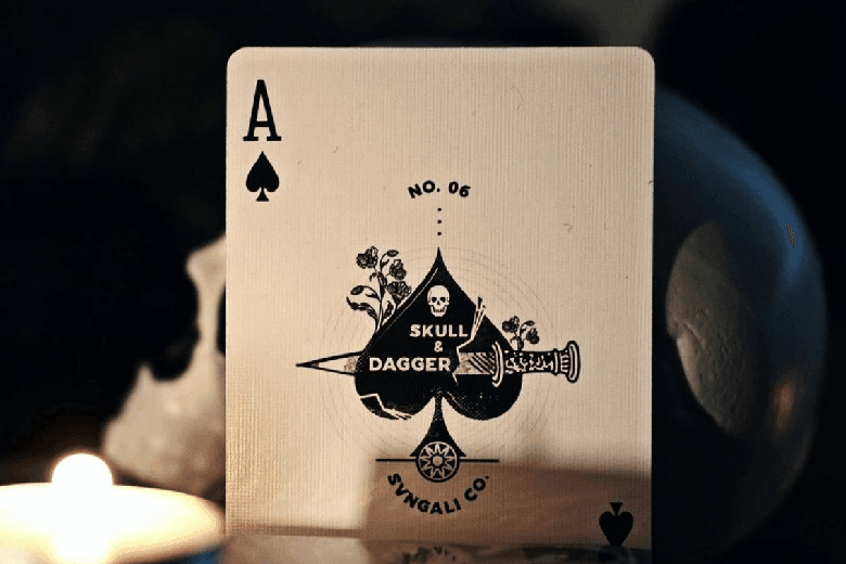SVNGALI 06 - Skull & Dagger Playing Cards by SVNGALI