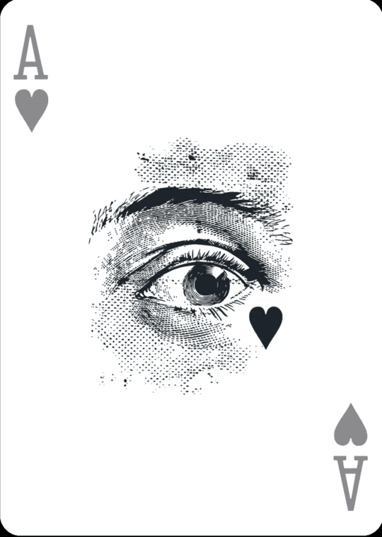 SVNGALI 07- Human Stranger Playing Cards by SVNGALI