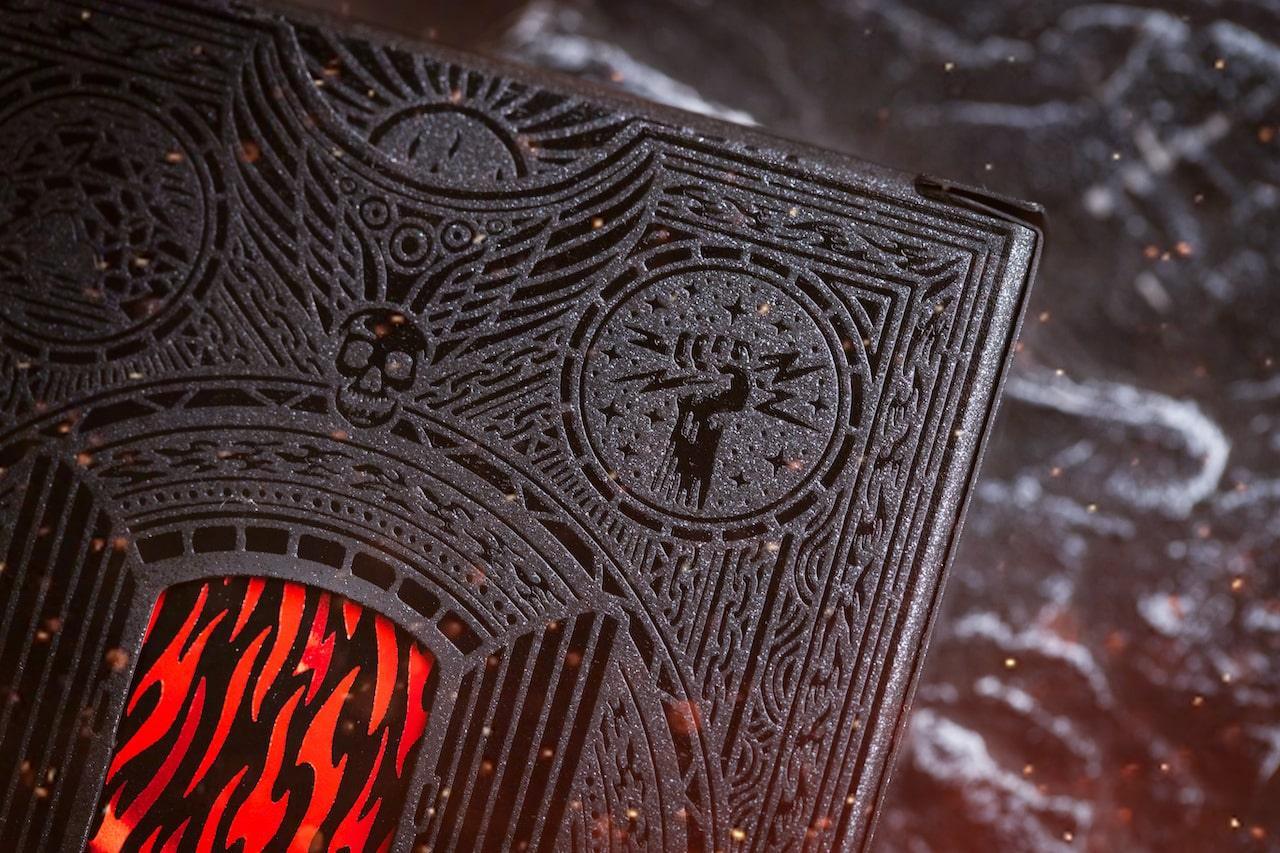 Sacred Fire Playing Cards - Eternal Flame Playing Cards by Riffle Shuffle Playing Card Company