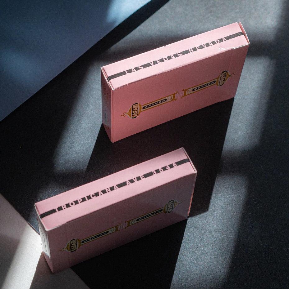 Safari Casino - Pink Playing Cards by Gemini