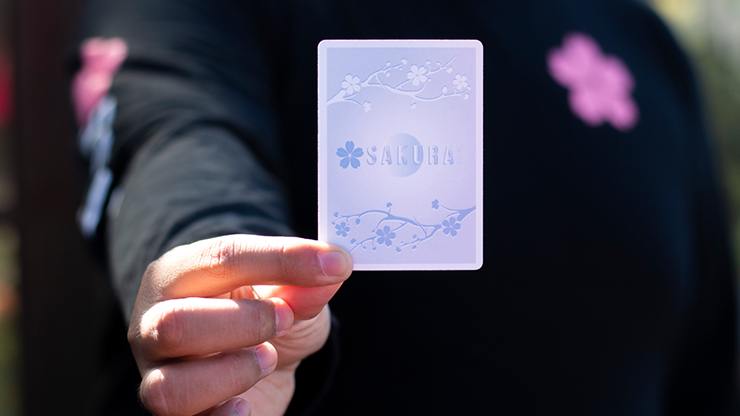 Sakura V2 Winter Edition Playing Cards by US Playing Card Co.