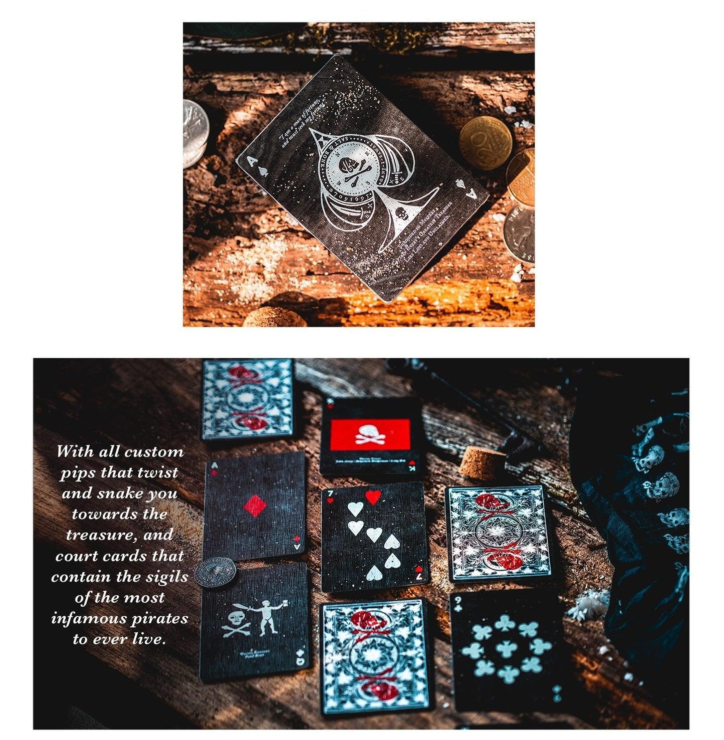 Salt and Bone Playing Cards by Ellusionist