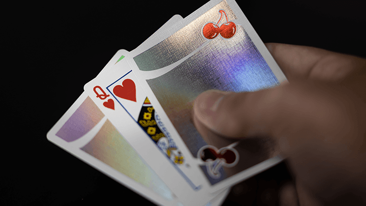 Solomagia Cherry Casino Sands Mirage (Holographic) Playing Cards