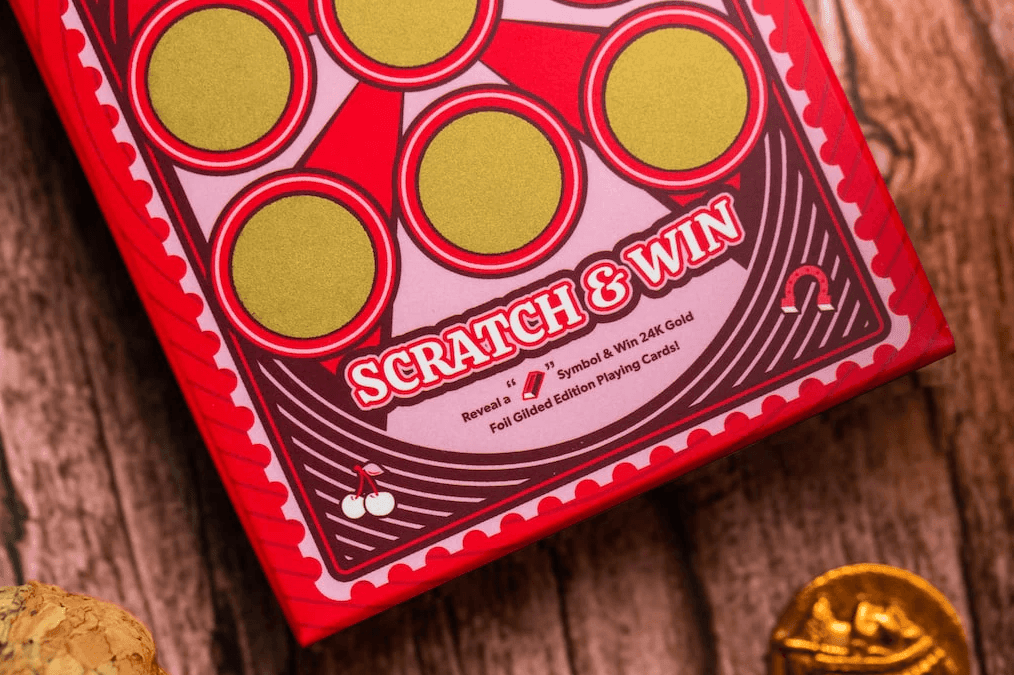 Scratch & Win Playing Cards Playing Cards by Riffle Shuffle Playing Card Company