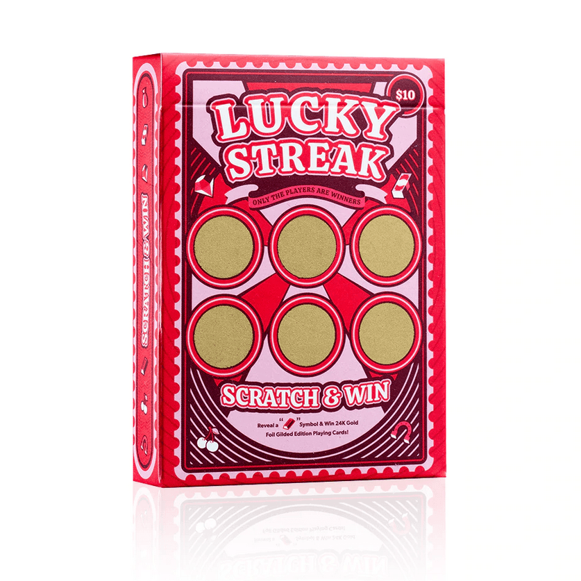 Scratch & Win Playing Cards Playing Cards by Riffle Shuffle Playing Card Company