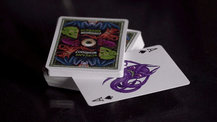 Screams at Midnight 3D Playing Cards Playing Cards by Penguin Magic