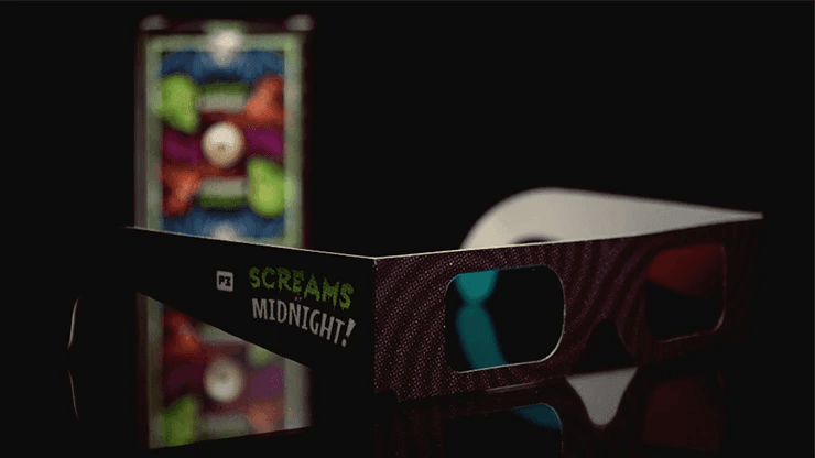 Screams at Midnight 3D Playing Cards Playing Cards by Penguin Magic