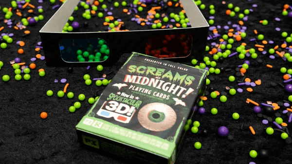Screams at Midnight 3D Playing Cards Playing Cards by Penguin Magic
