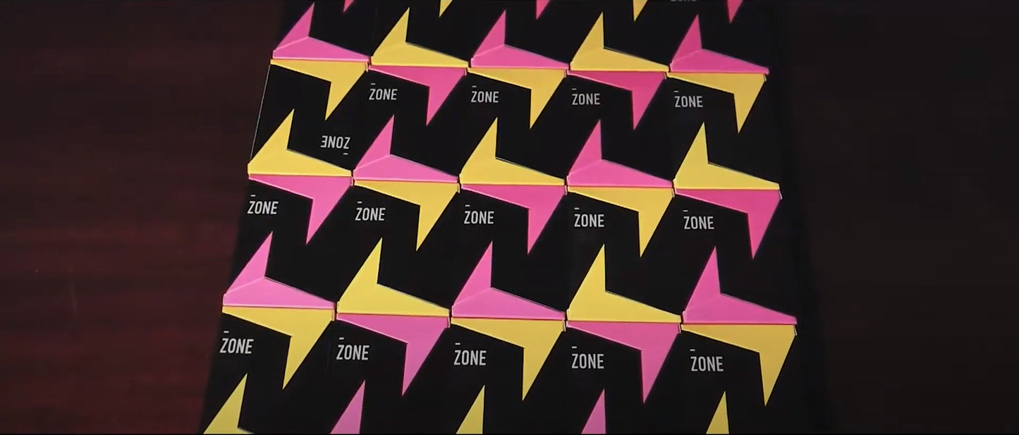 ZONE (Yellow) Playing Cards by Bocopo Playing Cards by Bocopo Playing Card Co.