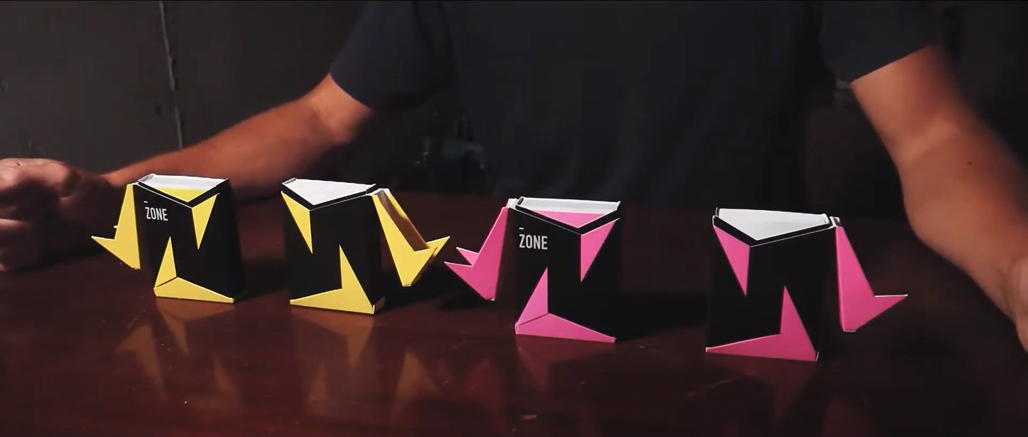 ZONE (Yellow) Playing Cards by Bocopo Playing Cards by Bocopo Playing Card Co.