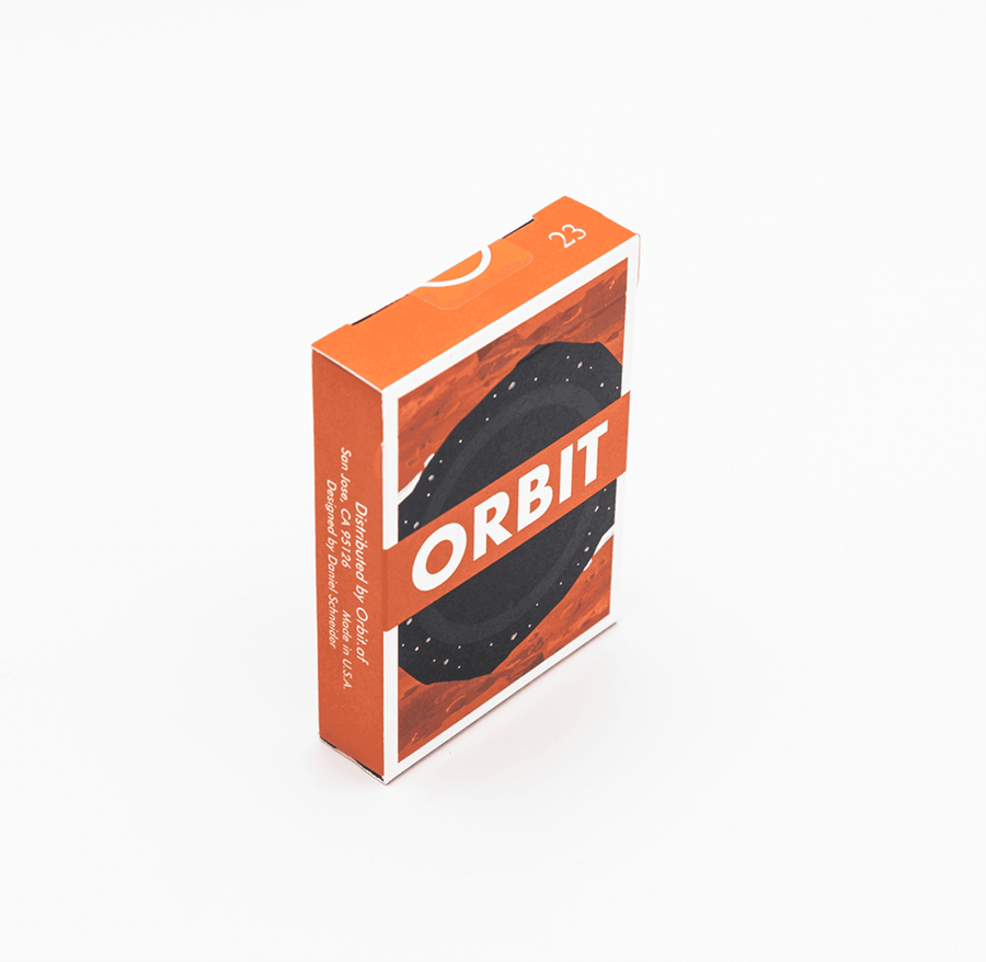 Orbit V8 Playing Cards Playing Cards by Orbit Brown