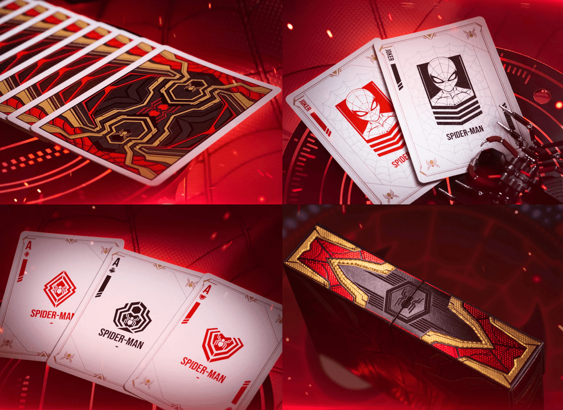 Spider Man Playing Cards - No Way Home Playing Cards by Card Mafia