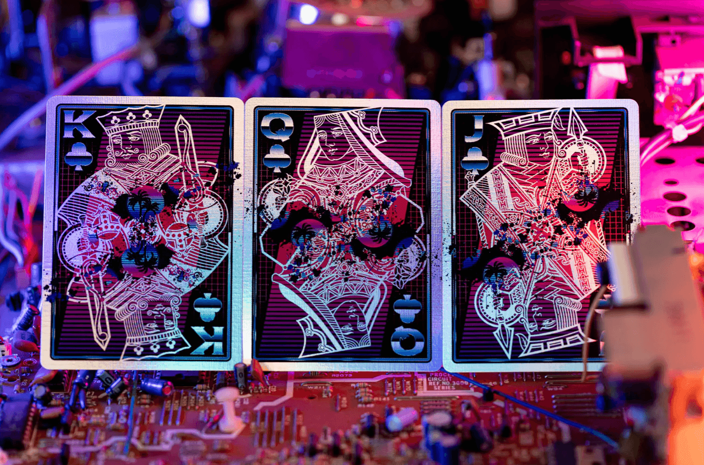 1982 VHS Playing Cards - Set Playing Cards by Kings Wild Project