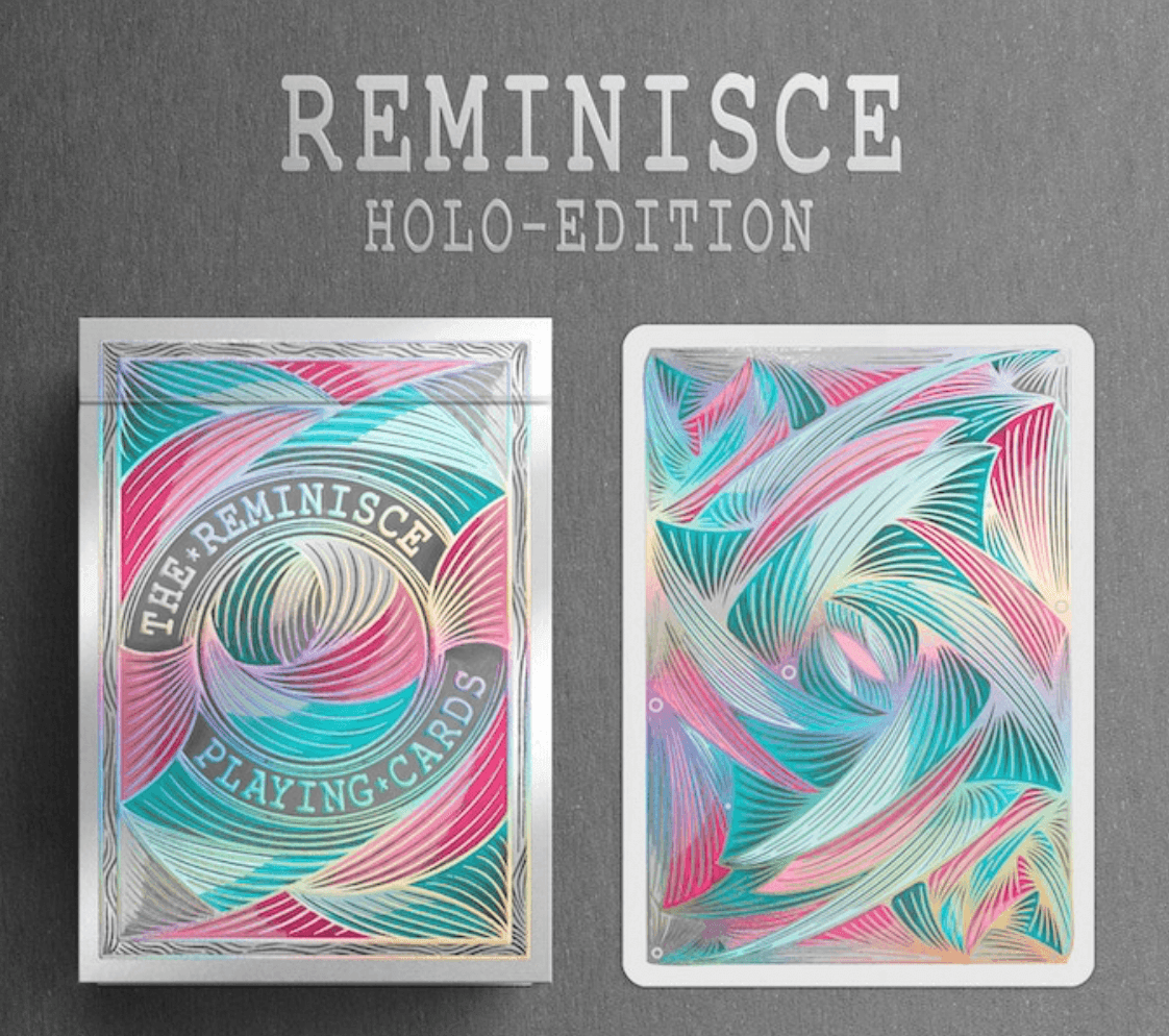 Reminisce Holo Playing Cards Playing Cards by Ark Playing Cards
