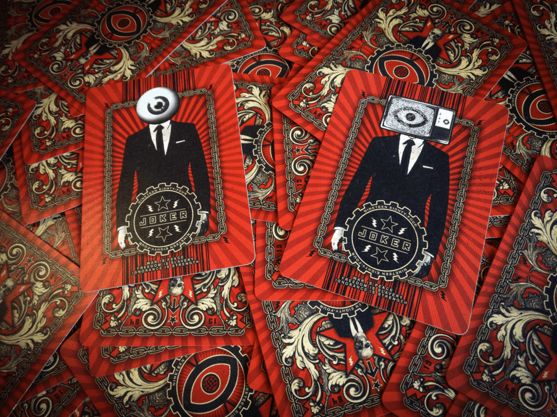 Karnival 1984 Deck of Playing Cards Playing Cards by Bicycle Playing Cards