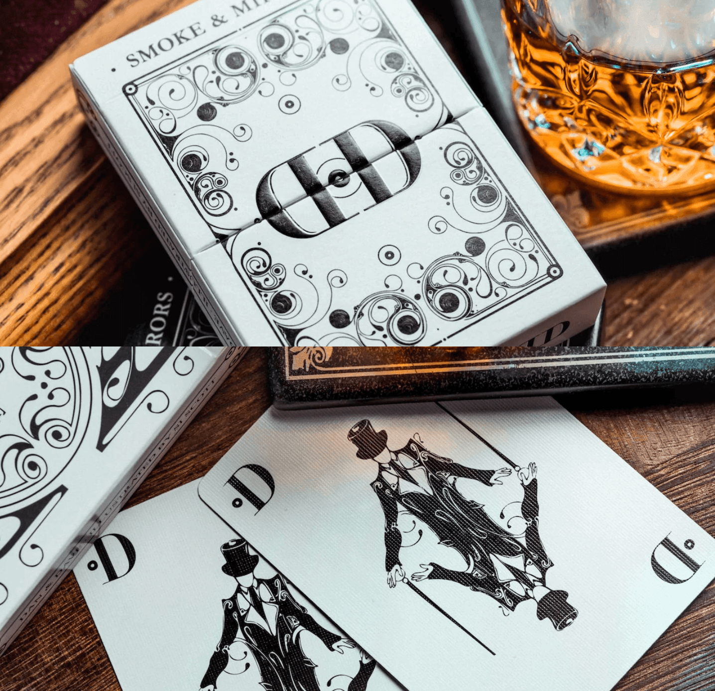 Smoke & Mirrors Playing Cards - Deluxe Smoke Edition Playing Cards by Smoke & Mirrors Playing Cards