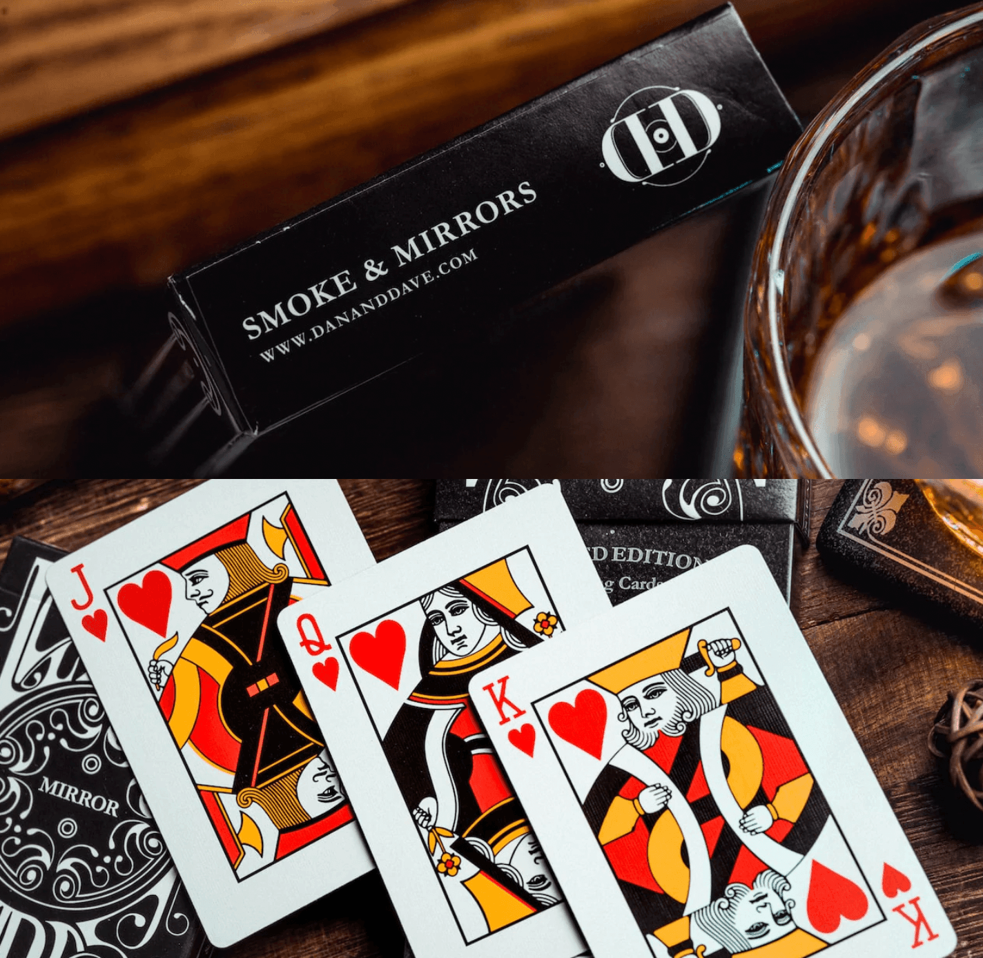 Smoke & Mirrors Playing Cards - Deluxe Mirror Edition Playing Cards by Smoke & Mirrors Playing Cards