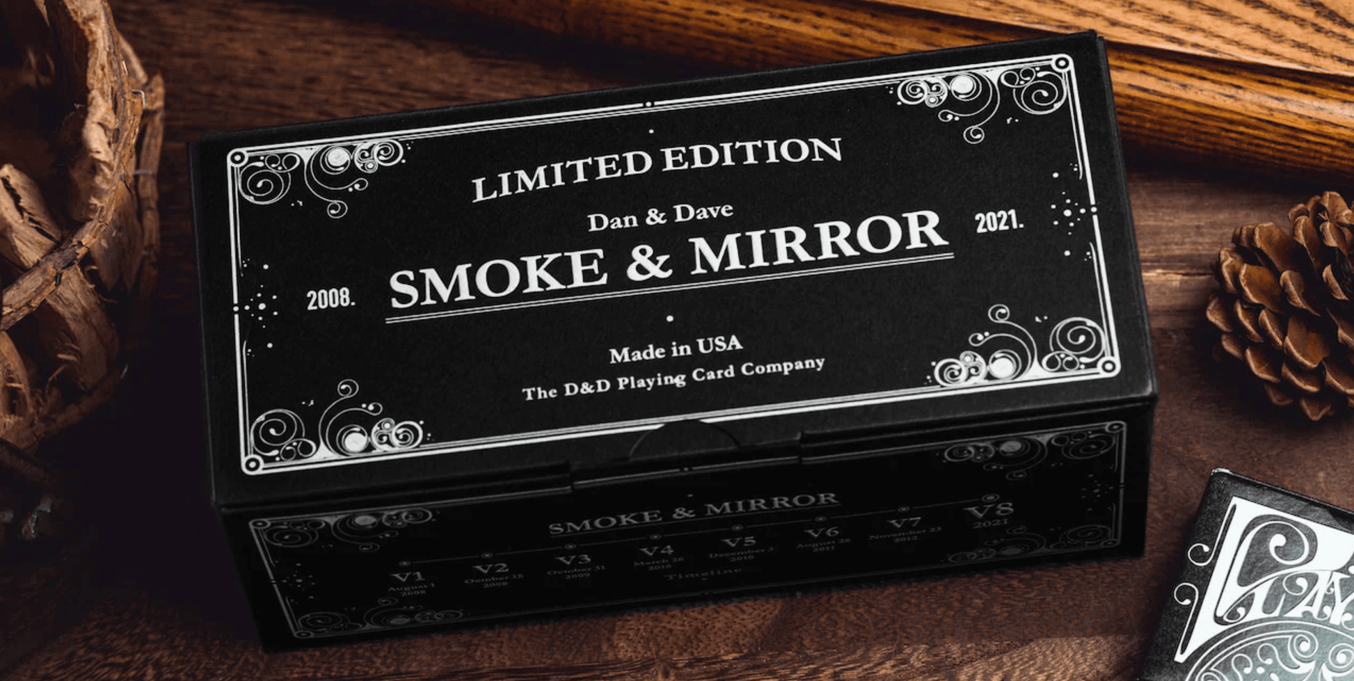 Smoke & Mirrors Playing Cards - Deluxe Mirror Edition Playing Cards by Smoke & Mirrors Playing Cards