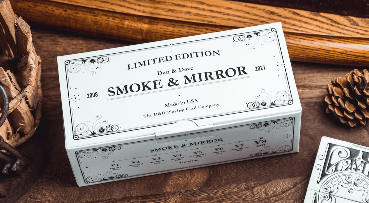 Smoke & Mirrors Playing Cards by Dan & Dave – Rare Playing Cards Smoke & Mirrors Playing Cards by Dan & Dave – Rare Playing Cards