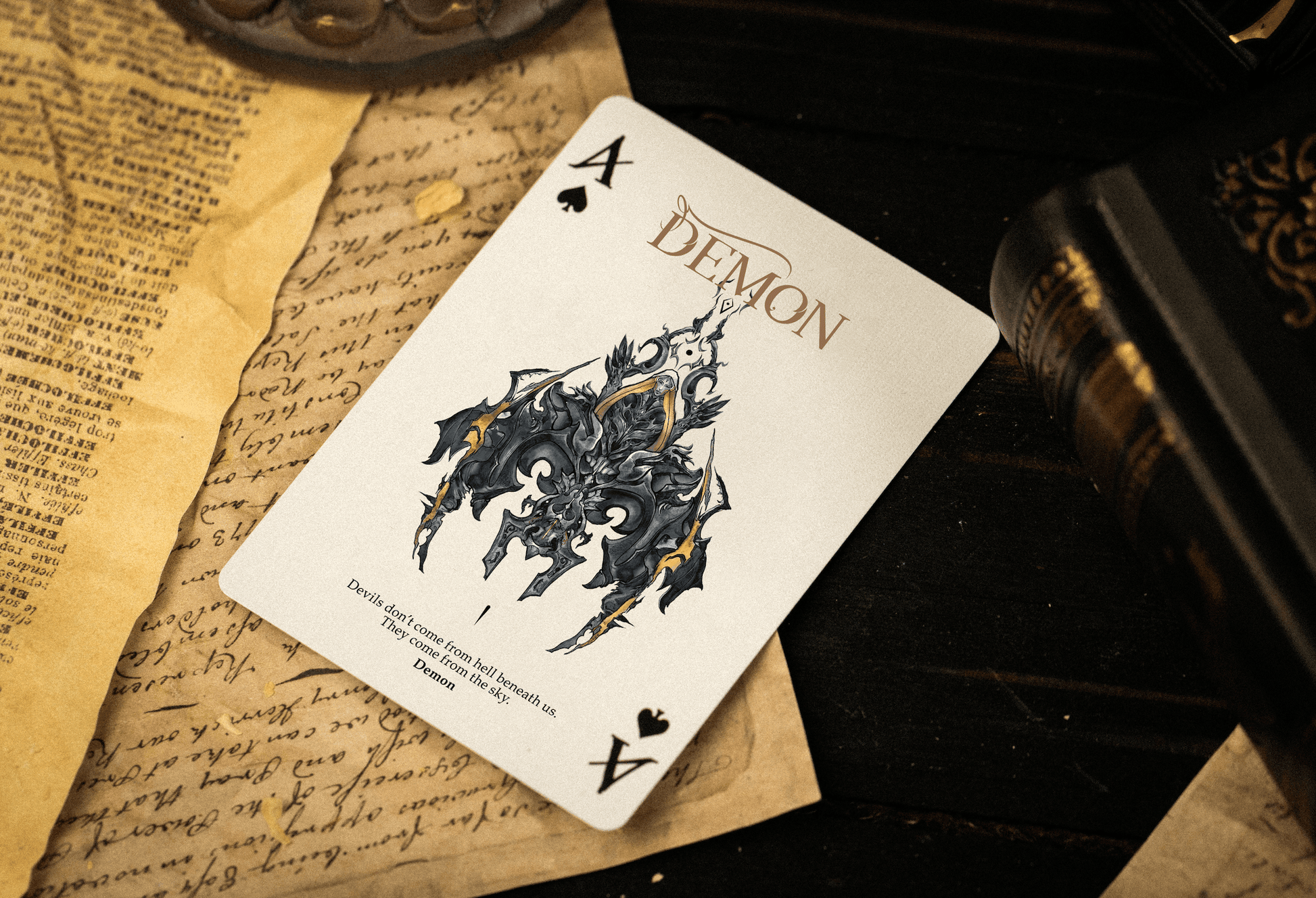 Demon Playing Cards Gigantic Edition Playing Cards by Card Mafia