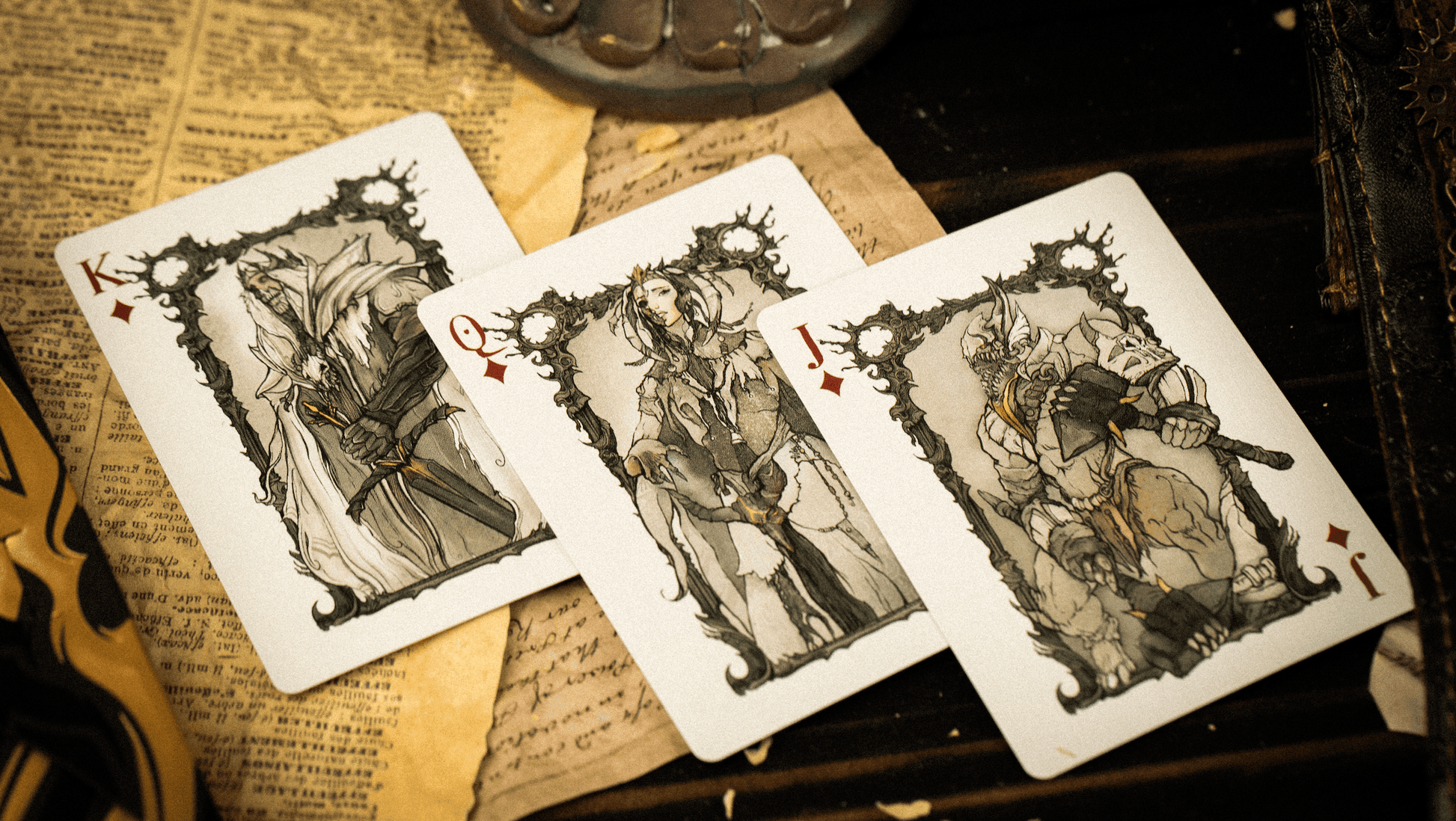 Demon Playing Cards Gigantic Edition Playing Cards by Card Mafia