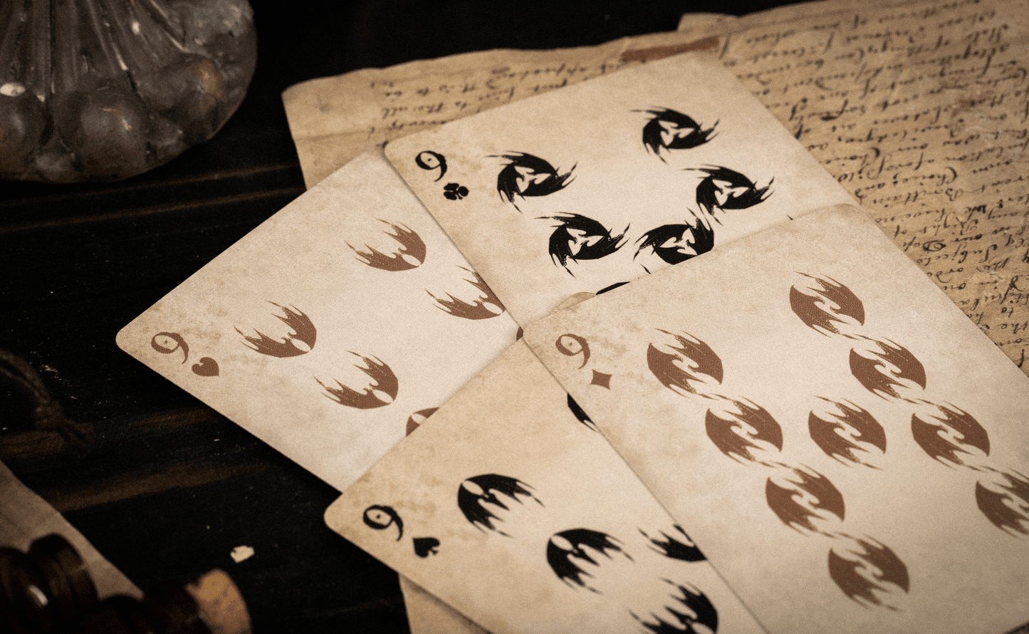 Demon Playing Cards - Vengeance Edition Playing Cards by Card Mafia
