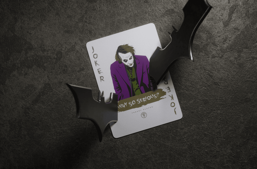 dark knight joker card