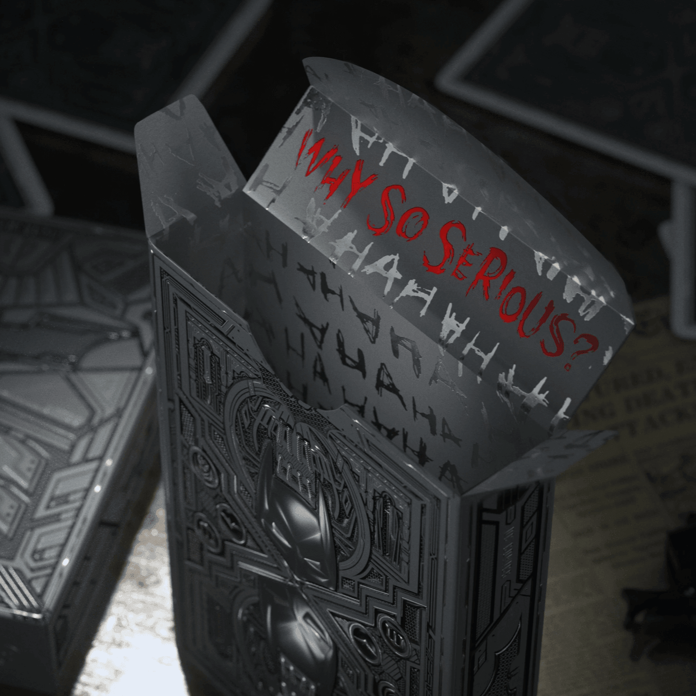 The Dark Knight Batman Playing Cards Playing Cards by Theory11