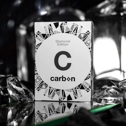 Carbon Playing Cards - Diamond Edition Playing Cards by Luke Wadey