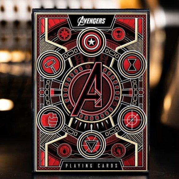 Avengers Playing Cards - Red Edition Playing Cards by Theory11